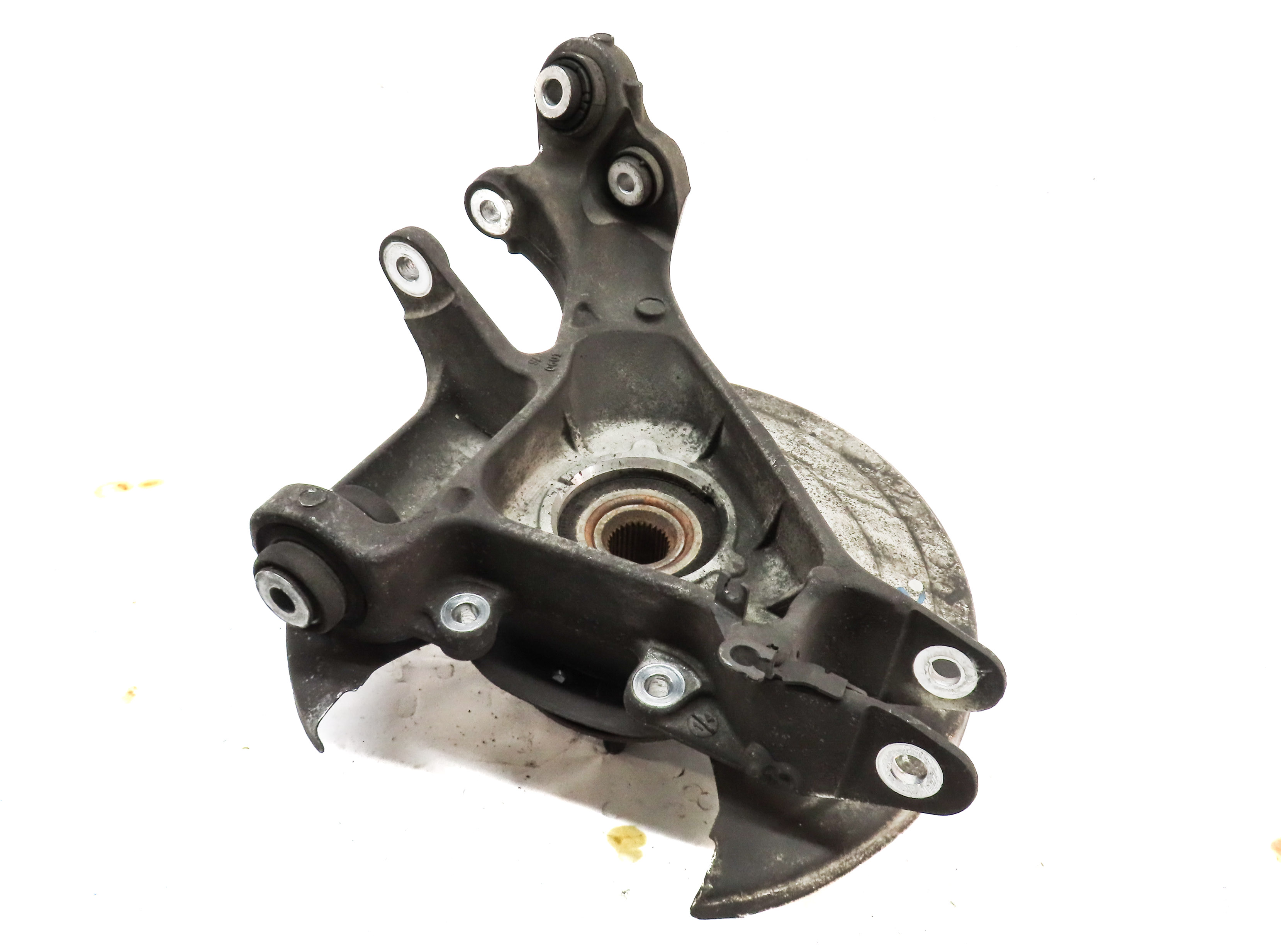 2013-2016 RANGE ROVER (L405) RIGHT PASSENGER REAR SPINDLE KNUCKLE WHEEL HUB — exact item pictured
